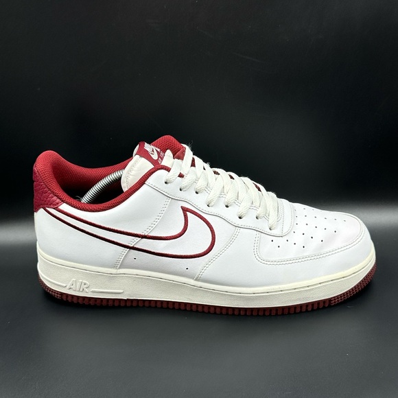 Nike‎ Air Force 1 Low 07 Leather Team Red Men’s Size 12 main image 4